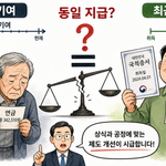 국적 취득 시기별 기초연금 형평성 도마에... 정부, 제도 전면 보완 착수(생성형이미지/비사이드)